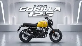 Honda Gorilla 125 2026 года &mdash; крошечный байк, покоряющий улицы!
