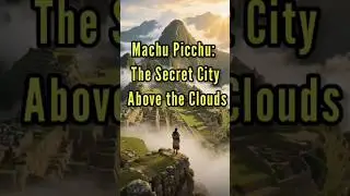 MACHU PICCHU: Why is it called a city above the clouds? #shorts #history