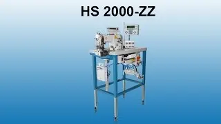 SCHIPS 2000-ZZ Zig-zag circular hemming automat of pre-attached elastic