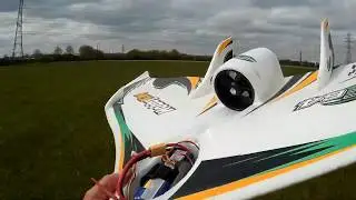 Hobby King Sonic 64 edf flying wing.