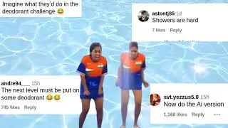 Indians' Shower Challenge on Olympic  - They hate anything clean #commentsongs