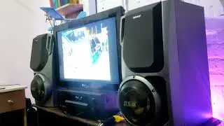 Escuchando N&atilde;o Mexa en Receiver Accurian con Bafles Sony LBT DR5 .🇧🇷