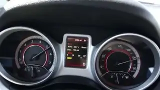 Dodge Journey 2.4 2016 года, разгон 0 &mdash; максимальная скорость