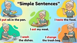 Learn English in the Kitchen with Grandma 👵🍳 | Daily Sentences
