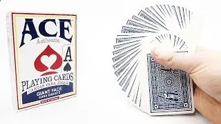 Deck Review - Ace Jumbo Index Poker Playing Cards [HD]