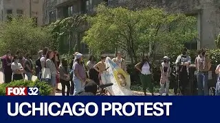 UChicago protesters show support for Palestine amid Alumni Weekend