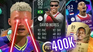 400K TEAM on FIFA 22 but IF I LOSE I DISCARD A PLAYER...😳