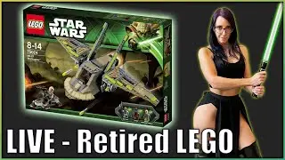 LIVE Build of Retired Star Wars LEGO | HH-87 Starhopper 75024
