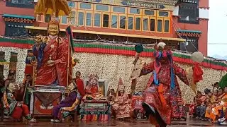 ##Mask dance festival in Chokling monastery🙏🙏 ( Part one )