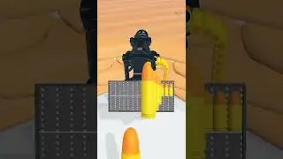 bullet run gun 3d short #game #gameplay