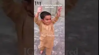 my friend after passing the board exam #board exam #shorts #dance #funny #like #song