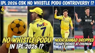 IPL 2026 CSK No Whistle Podu At Chepauk 😭 Noor Ahmad Surprise Exclusion 😱 Henry Shines Again 🔥