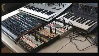 Minilogue, Monologue, Drumbrute And 3 Volcas - The 