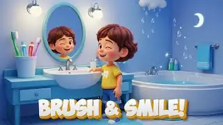 Brush Brush Brush Your Teeth | Fun Kids Morning & Bedtime Song