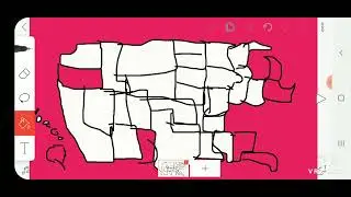 Drawing all 50 states from simple memory.