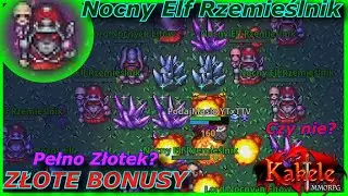 [EXP NOCNY ELF RZEMIEŚLNIK] CZY ZŁOTE BONUSY ODDADZĄ NAM W EXPIE?! - 40kk/H+ - Kakele