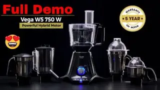 Preethi Zodiac MG 218 750-Watt Mixer Grinder with 5 Jars (Black/Light Grey)