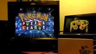 Gaming on CRT | Switch 240p RGBS | Pok&eacute;mon Puzzle League [N64] | Sony PVM 14M4E CRT Monitor