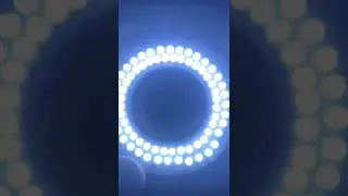 Adjustable 60 LED Ring light for Microscope 🔬#led #ringlight #microsoldering #lightspeedtools