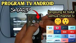 CARA PROGAM TV SHARP‼️