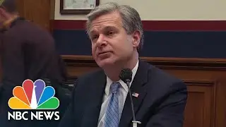 FBI Director Says Russia Attempting To Influence 2020 Election | NBC News NOW