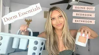 WHAT TO PACK FOR ANY COLLEGE | The ultimate Necessities | (SDSU Student)