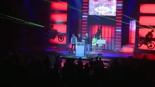 Jimmy Button wins award and speaks at Supercross Banquet in Las Vegas 2011