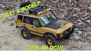 Распаковка и тест-драйв Land Rover FMS Camel Trophy