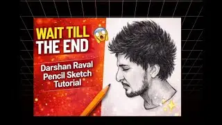 This Darshan Raval Sketch Took Me HOURS 😳 | Full Drawing Process