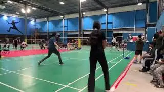 U16 final match at Battledore Badminton Club (2023.01.07)
