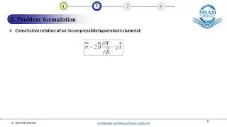 Nonlinear Hyperelastic Thick-Walled Cylinders #MSAM_2022