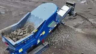 Der Eggersmann IMPAKTOR beim Bauschutt und Beton brechen