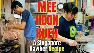 MEE HOON KUEH & BAN MIAN @Golden Mile Food Centre | Singapore Hawker Food, Best Singapore Noodles