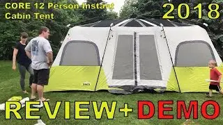 ✅ CORE 12 Person Instant Cabin Tent ✅  Review 2018