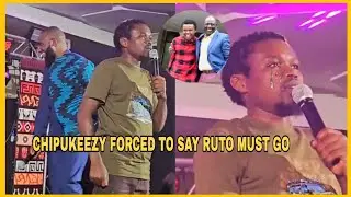 RUTO MUST GO! CHIPUKEEZY CHASED AWAY IN WAMUSYI SHOW