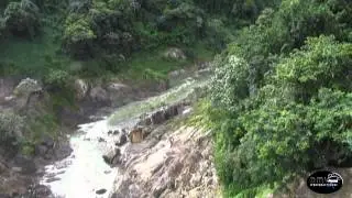 Lago Caonillas de Utuado P.R. desbordado