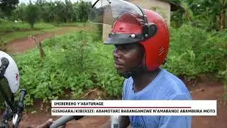 Gisagara - Kibirizi: Abamotari babangamiwe n'amabandi abambura moto