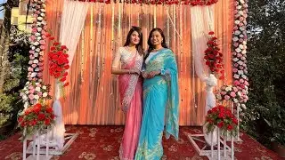 Vet girls in sari