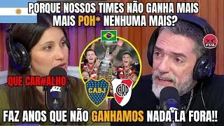 CRISE NA ARGENTINA: TV ARGENTINA DISCUTE PORQUE GRANDES TIMES ARGENTINOS NÃO GANHAM MAIS NADA!!!