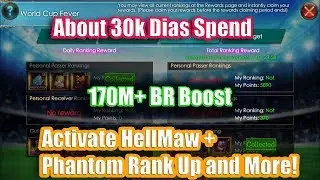 Legacy of Discord - Spending 30k Dias in World Cup Events + Activate Hellmaw + Deramera Rank 20