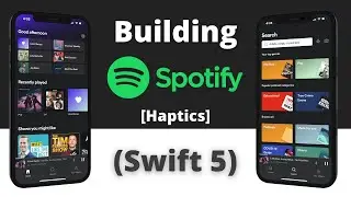 Building Spotify App in Swift 5 & UIKit - Part 26 - Haptics (Xcode 12, 2021, Swift 5) - Build App