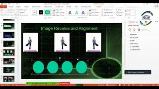 06 PowerPoint Tricks  image Size adjustment || Mirror Image || Objects Alignment