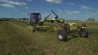 Валкователь Krone Swadro 620 TS с укладкой массы на сторону