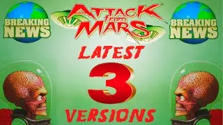 4K Attack From Mars Latest 3 Versions Vpx Visual Pinball Gameplay (3 Screen Setup)