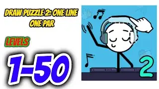 Draw Puzzle 2: One line one part Level 1 - 50 By WEEGOON Gameplay Walkthrough | (IOS - Android)