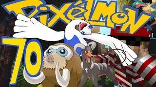 Pixelmon Modded Survival! #70 Lugia FAILS! (Modded Pixelmon 3.3.5)