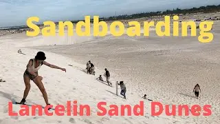 Sandboarding at Lancelin Sand Dunes