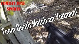 Combat Zone Airsoft: Team Death Match on Vietnam!