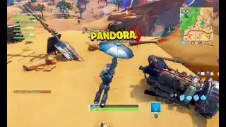 Fortnite x Borderlands Gameplay - Fortnite Pandora Livestream Part 1