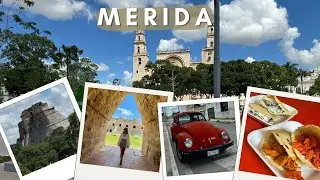 3 Tage Yucatán: Kultur, Natur & Erlebnisse im Herzen Mexikos 🌿🏛️  | Merida | VLOG 24 | Deutsch
